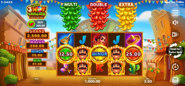 3 Super Hot Chillies – Casino Slot Review