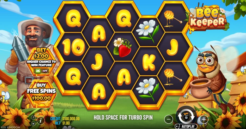 Bee Keeper Slot  gameplay Screenshot
