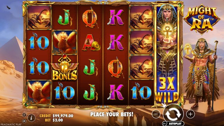 Might of Ra Slot Review: Unlock 22,500x Payouts with Expanding Multiplier Wilds