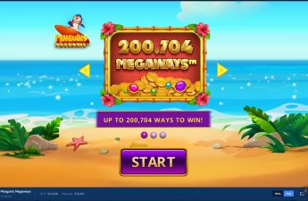 Penguins Megaways Gameplay Screenshoot