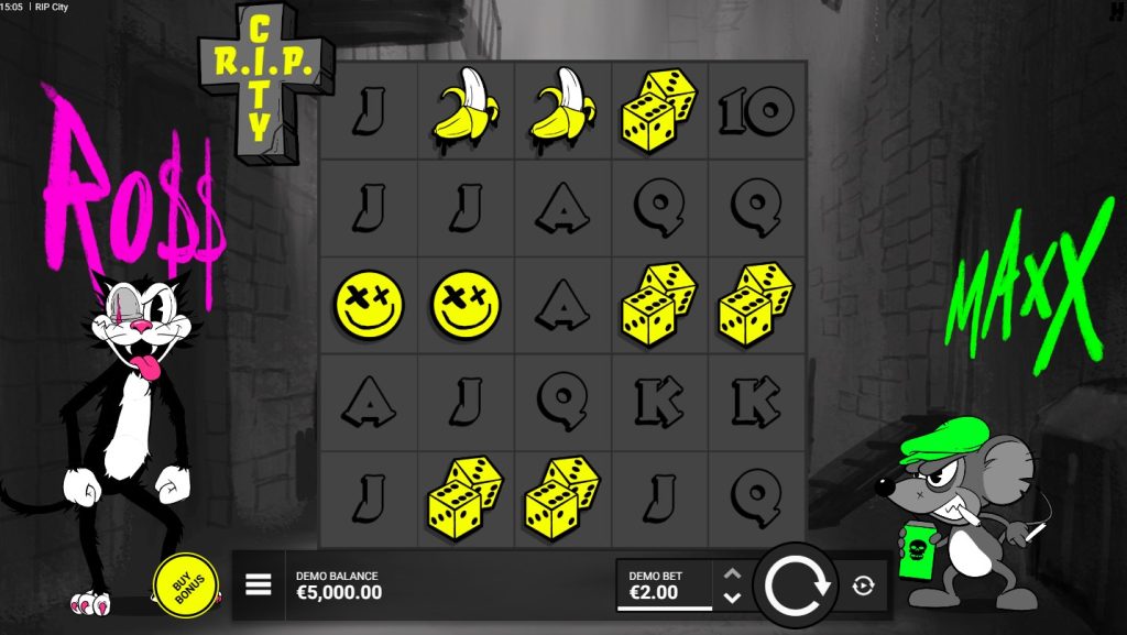 Rip city Slot Gameplay Screenshot