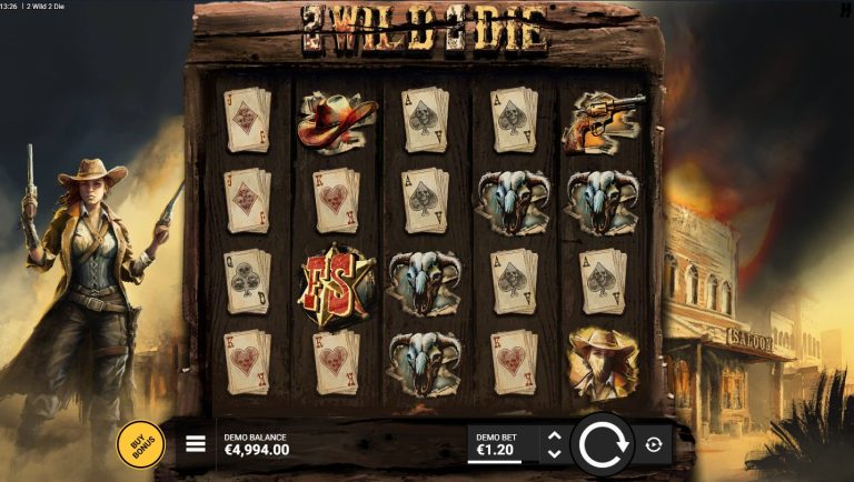 2 Wild 2 Die Slot Review: Hacksaw Gaming’s 15,000x Wild West Thriller