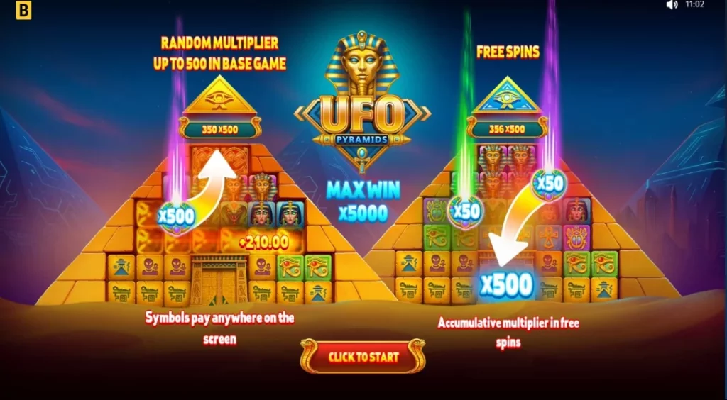 UFO Pyramids slot review 2026 – Exploring the Alien-Egypt Connection