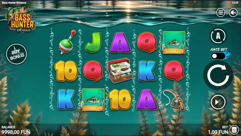 Bass Hunter Bonanza slot review – Big fishing Adventure