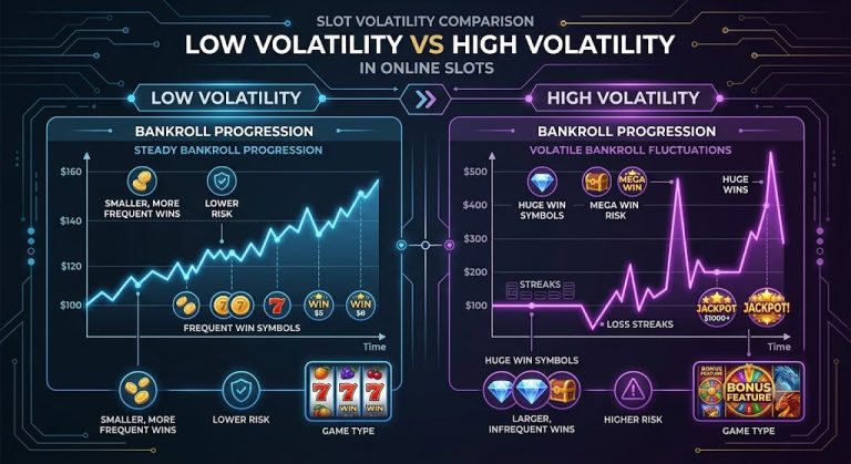 Volatility vs RTP: Why Two Slots With the Same RTP Play Completely Differently
