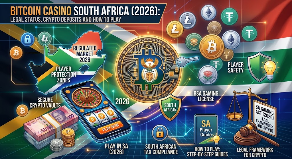 Bitcoin casino South Africa
