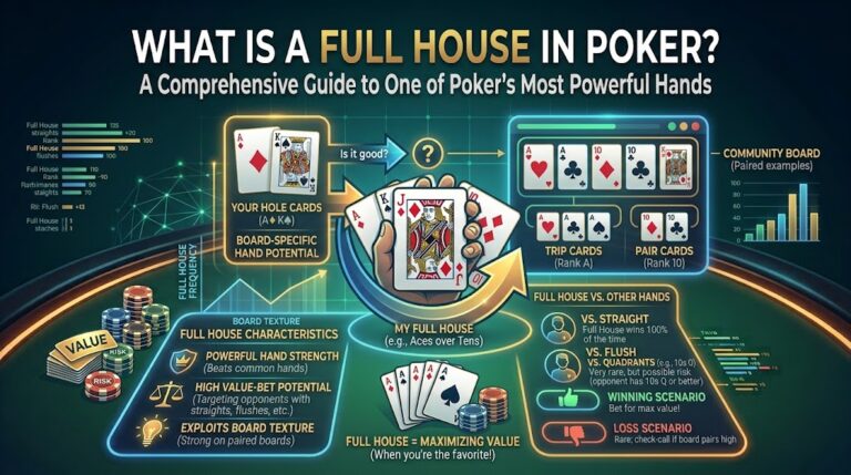 What Is a Full House in Poker – Full explained
