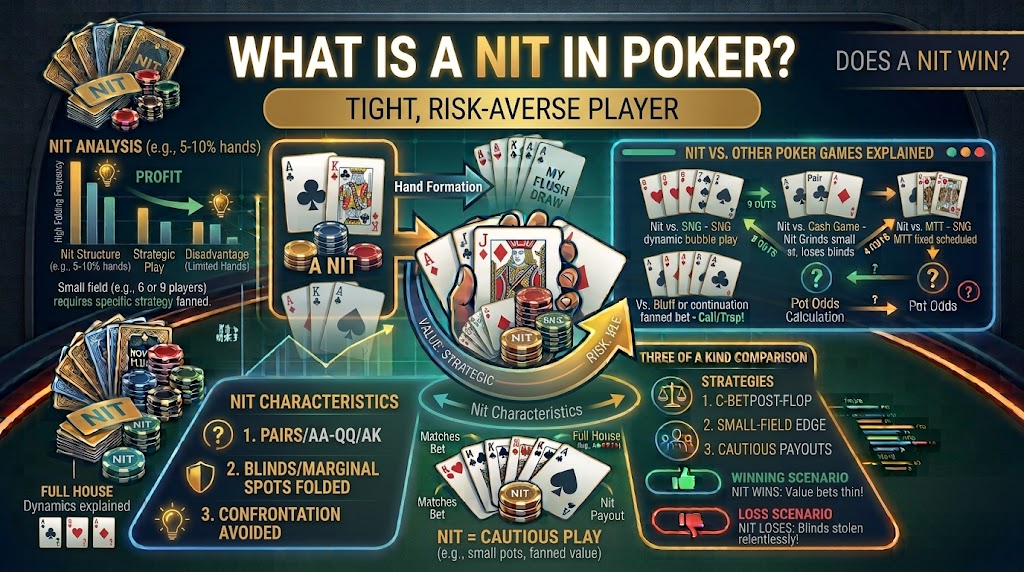 What is nit in Poker – Full Explained
