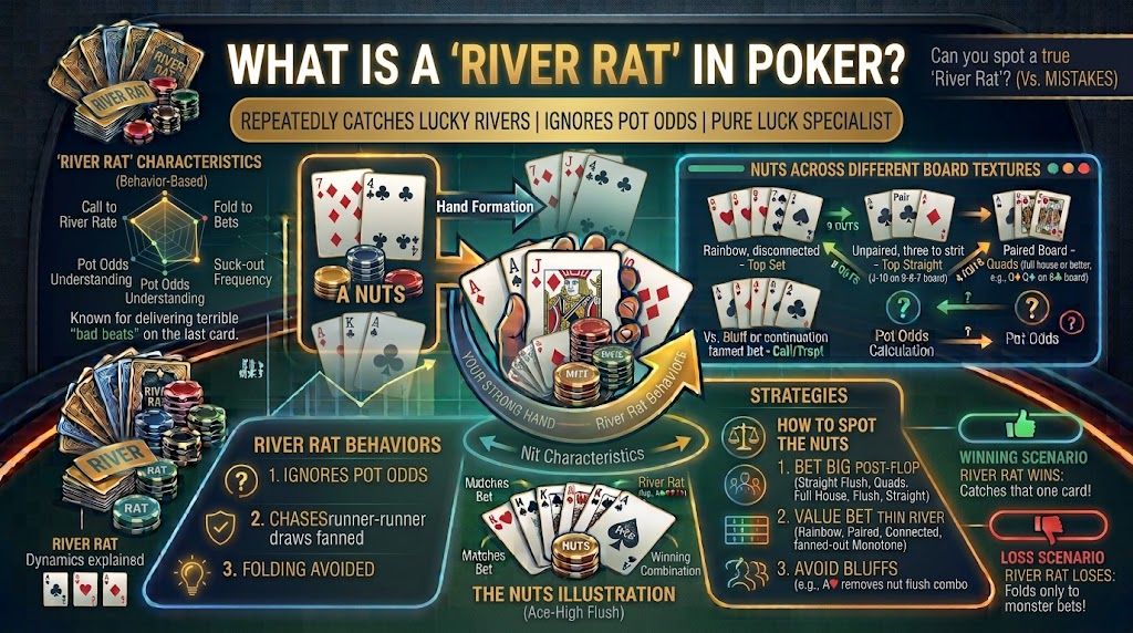 What is a river rat in Poker
