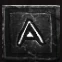 A rune symbol in Hand of Anubis