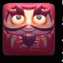 red daruma symbol in Lucky Neko