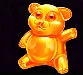 Orange gummy bear symbol in Sweet Rush Bonanza